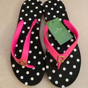 NWT Kate Spade ladies flip-flops